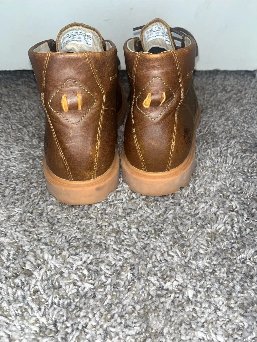 Timberland Belanger  Men's Chestnut Leather Chukka Boots